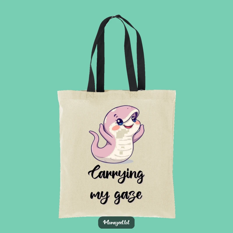 Funny Moray Eel Explorer Tote Bag - Humorous & Practical Carry-All Gift